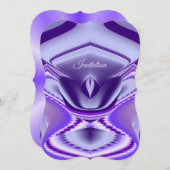 紫花虹の夢 招待状 (正面/裏面)