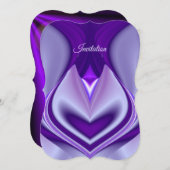 紫花虹の夢 招待状 (正面/裏面)