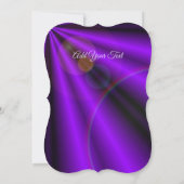 紫花虹の夢 招待状 (裏面)