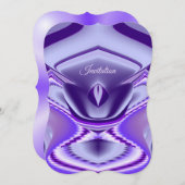 紫花虹の夢 招待状 (正面/裏面)