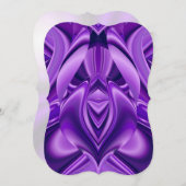 紫花虹の夢 招待状 (正面/裏面)