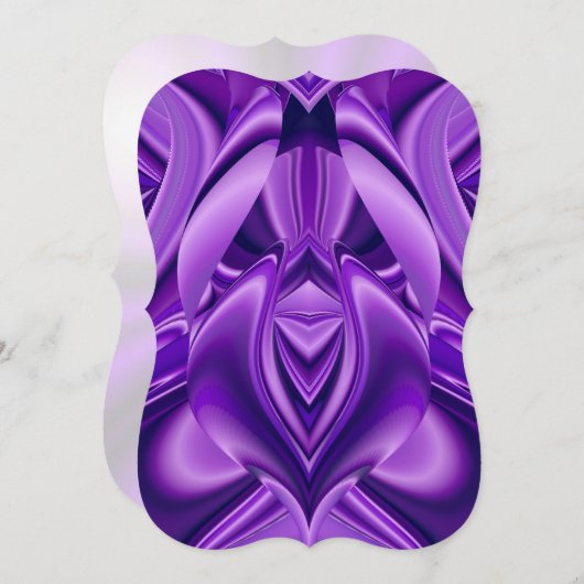 紫花虹の夢 招待状 (正面/裏面)