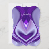 紫花虹の夢 招待状 (正面)