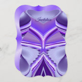 紫花虹の夢 招待状 (正面/裏面)