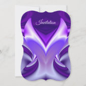 紫花虹の夢 招待状 (正面)