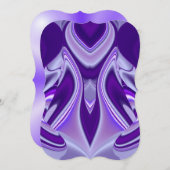 紫花虹の夢 招待状 (正面/裏面)