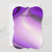 紫花虹の夢 招待状 (裏面)