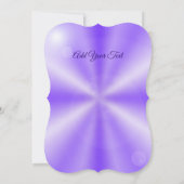 紫花虹の夢 招待状 (裏面)