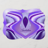 紫花虹の夢 招待状 (正面/裏面)