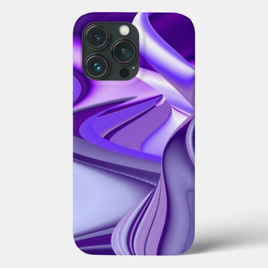 紫花虹の夢 Case-Mate iPhoneケース (裏面)