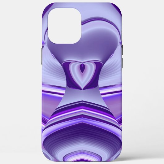 紫花虹の夢 Case-Mate iPhoneケース (裏面)
