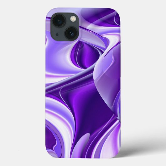 紫花虹の夢 Case-Mate iPhoneケース (裏面)