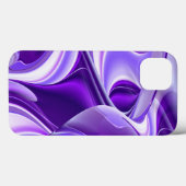 紫花虹の夢 Case-Mate iPhoneケース (裏面 (横))