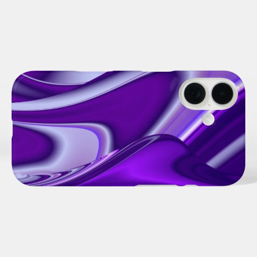 紫花虹の夢 Case-Mate iPhoneケース (裏面 (横))