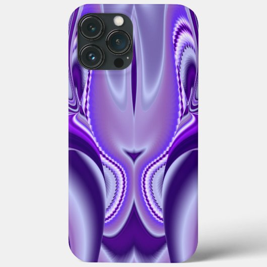 紫花虹の夢 Case-Mate iPhoneケース (裏面)
