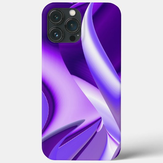 紫花虹の夢 Case-Mate iPhoneケース (裏面)