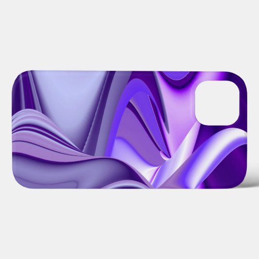 紫花虹の夢 Case-Mate iPhoneケース (裏面 (横))