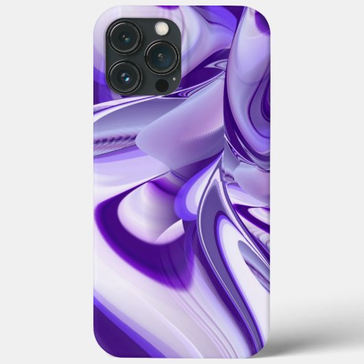 紫花虹の夢 Case-Mate iPhoneケース (裏面)