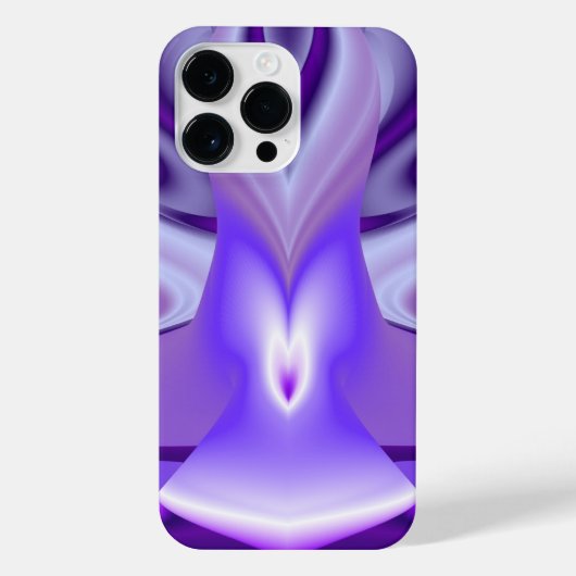 紫花虹の夢 iPhoneケース (裏面)