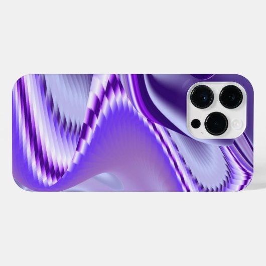 紫花虹の夢 iPhoneケース (裏面横)