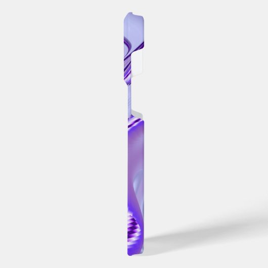 紫花虹の夢 iPhoneケース (左側面)