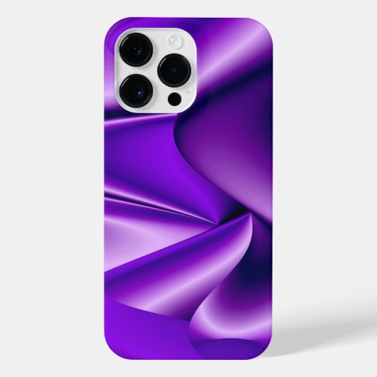 紫花虹の夢 iPhoneケース (裏面)