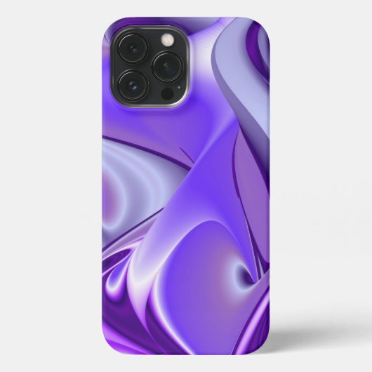 紫花虹の夢 iPhoneケース (裏面)