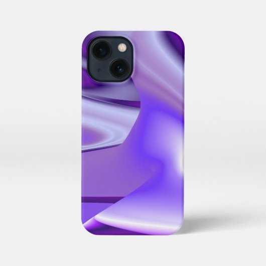 紫花虹の夢 iPhoneケース (裏面)