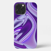 紫花虹の夢 iPhoneケース (裏面)