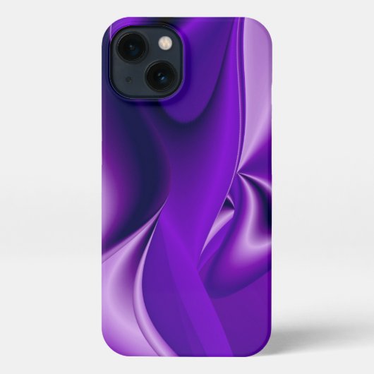 紫花虹の夢 iPhoneケース (裏面)