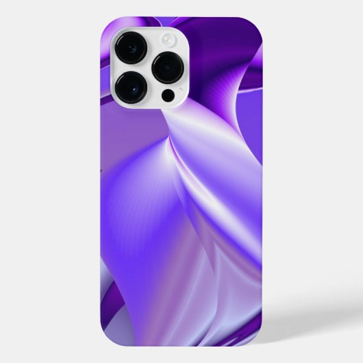 紫花虹の夢 iPhoneケース (裏面)