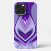 紫花虹の夢 iPhoneケース (裏面)