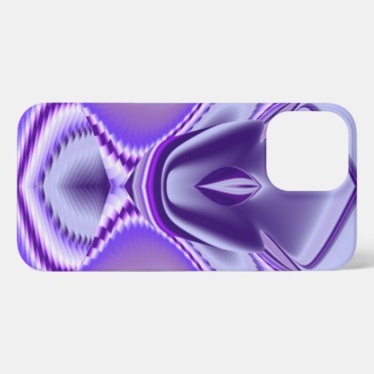 紫花虹の夢 iPhoneケース (裏面横)