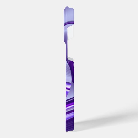 紫花虹の夢 iPhoneケース (左側面)