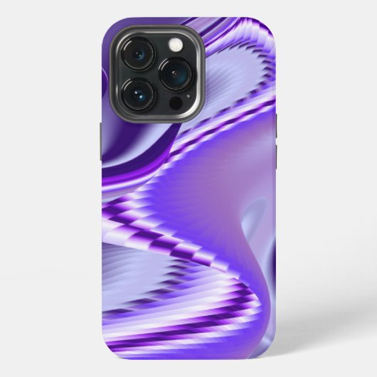 紫花虹の夢 iPhoneケース (裏面)