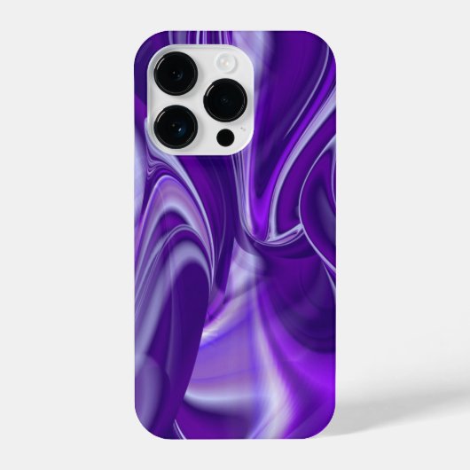 紫花虹の夢 iPhoneケース (裏面)