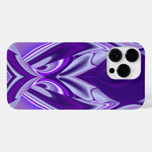 紫花虹の夢 iPhoneケース (裏面横)