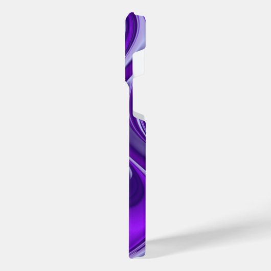 紫花虹の夢 iPhoneケース (左側面)