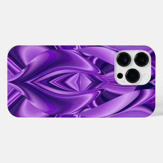 紫花虹の夢 iPhoneケース (裏面横)