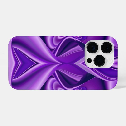 紫花虹の夢 iPhoneケース (裏面横)