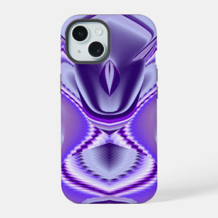 紫花虹の夢 iPhone 15ケース