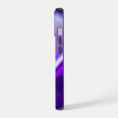 紫花虹の夢 iPhone 15ケース (左側面)