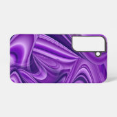 紫花虹の夢 SAMSUNG GALAXYケース (裏面横)