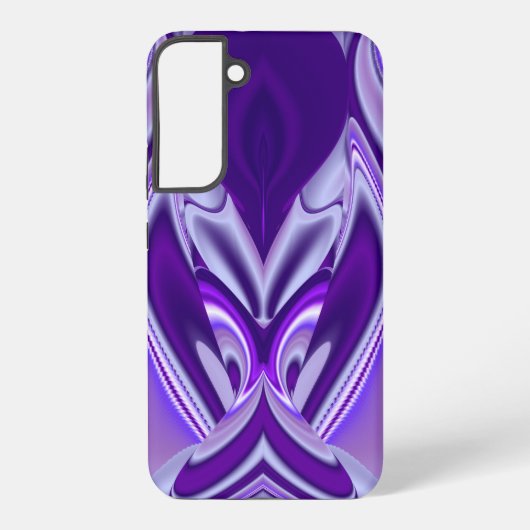 紫花虹の夢 SAMSUNG GALAXYケース (裏面)