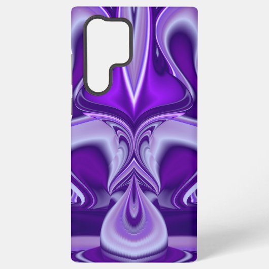 紫花虹の夢 SAMSUNG GALAXYケース (裏面)