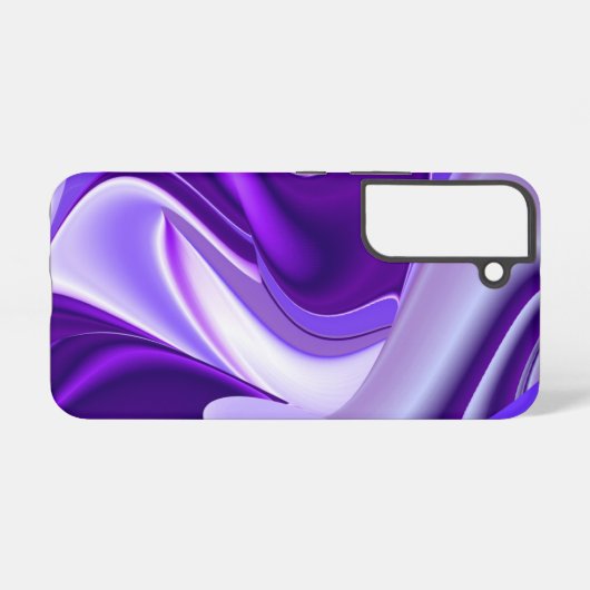 紫花虹の夢 SAMSUNG GALAXYケース (裏面横)