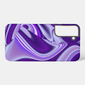 紫花虹の夢 SAMSUNG GALAXYケース (裏面横)