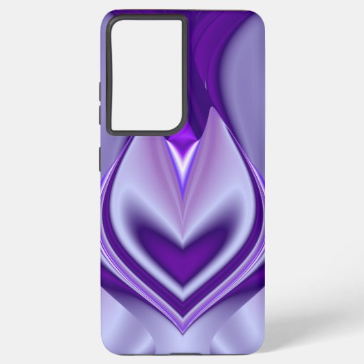 紫花虹の夢 SAMSUNG GALAXYケース (裏面)