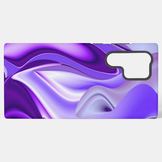 紫花虹の夢 SAMSUNG GALAXYケース (裏面横)