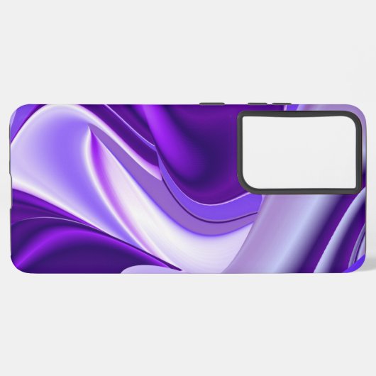 紫花虹の夢 SAMSUNG GALAXYケース (裏面横)